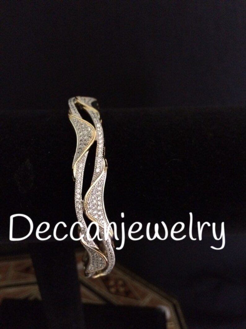 Maya cz bangles in size 2.4