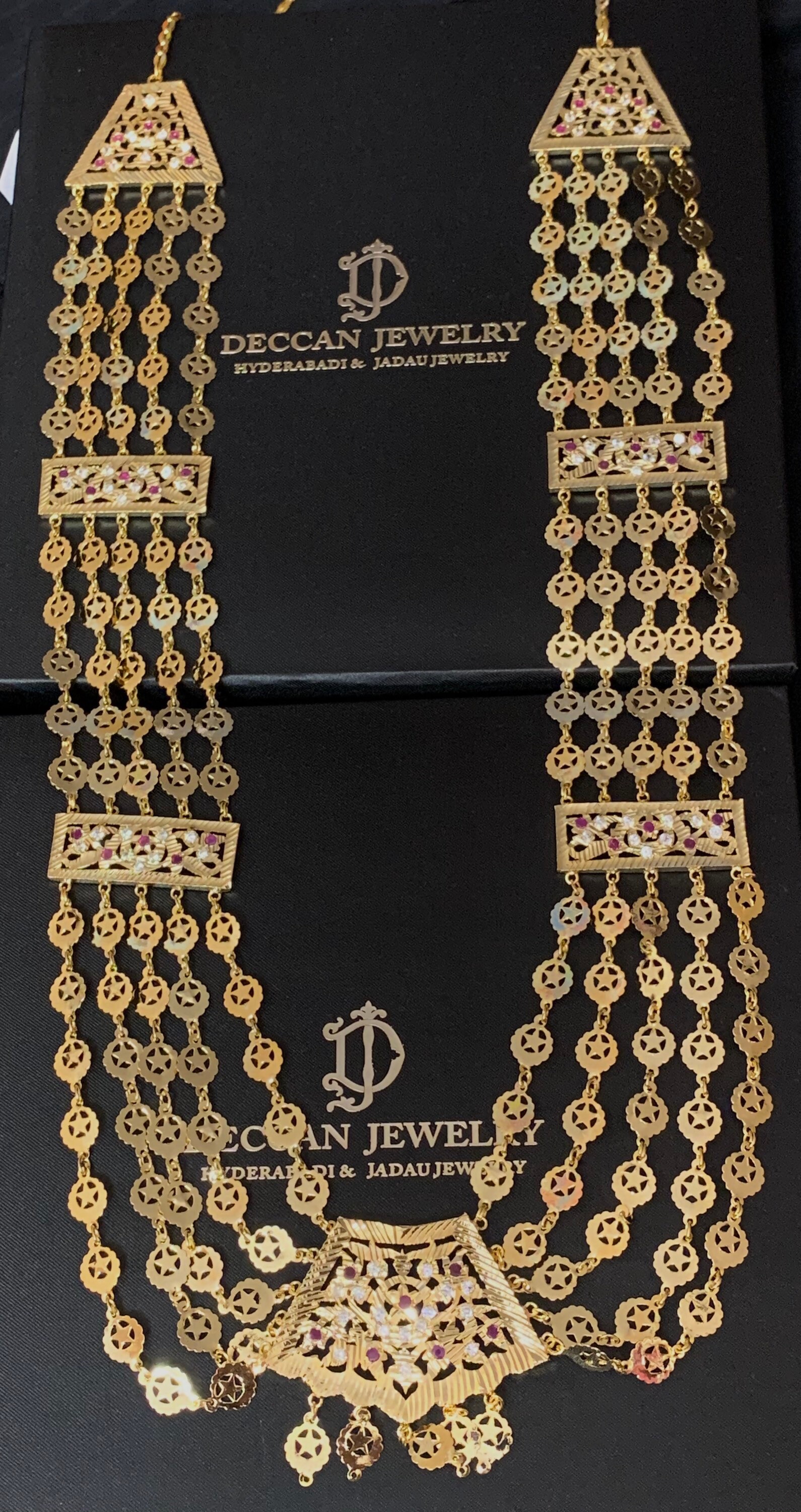 Nigar Hyderabadi Jadau Rani Haar 