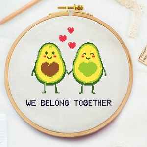 Valentinstag Kreuzstichmuster