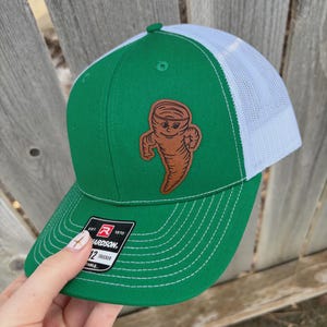 Tornado Leather Patch Trucker Cap