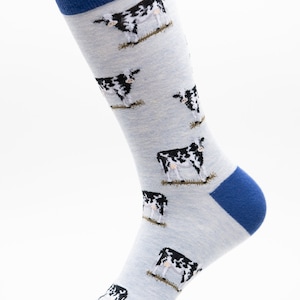 Calcetines de vaca, Calcetines de animales, Calcetines divertidos, Calcetines geniales, Calcetines impresionantes, Calcetines locos, Calcetines de granja, Calcetines originales
