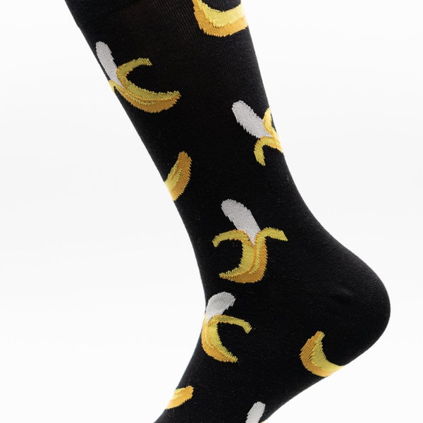 Mens Socks | Banana Socks | Fun Socks | Cool Socks | Awesome Socks | Crazy Socks | Groom Socks | Funky Socks