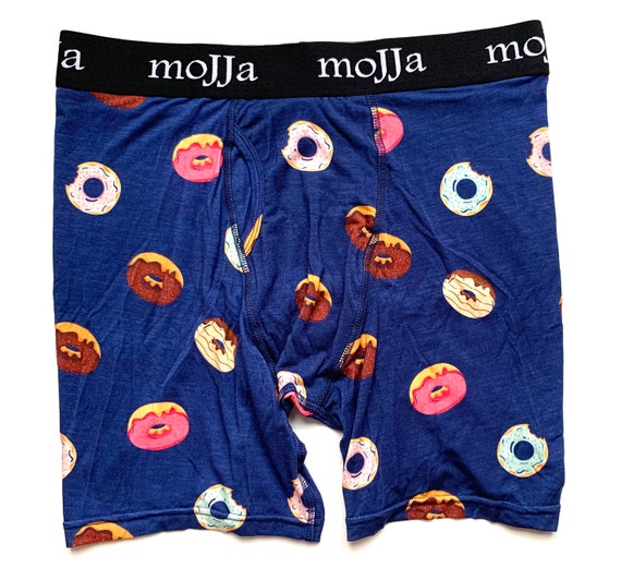 Men's Donuts Boxer Briefs Modal Underwear Fun Gitch Groom Gifts