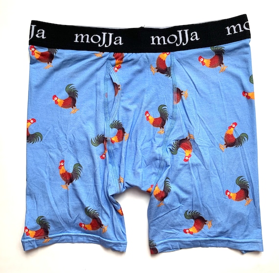 Men's Rooster Boxer Briefs Modal Underwear Fun Gitch Groom Gifts Sweat Proof  Comfortable Undies Funky Gifts for Men Him 