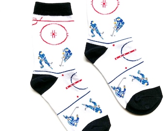 Kids&#39; Socks | Hockey Crew Socks | Kids Gifts | Fun Socks | Cool Socks | Awesome Socks | Crazy Socks | Funky Socks