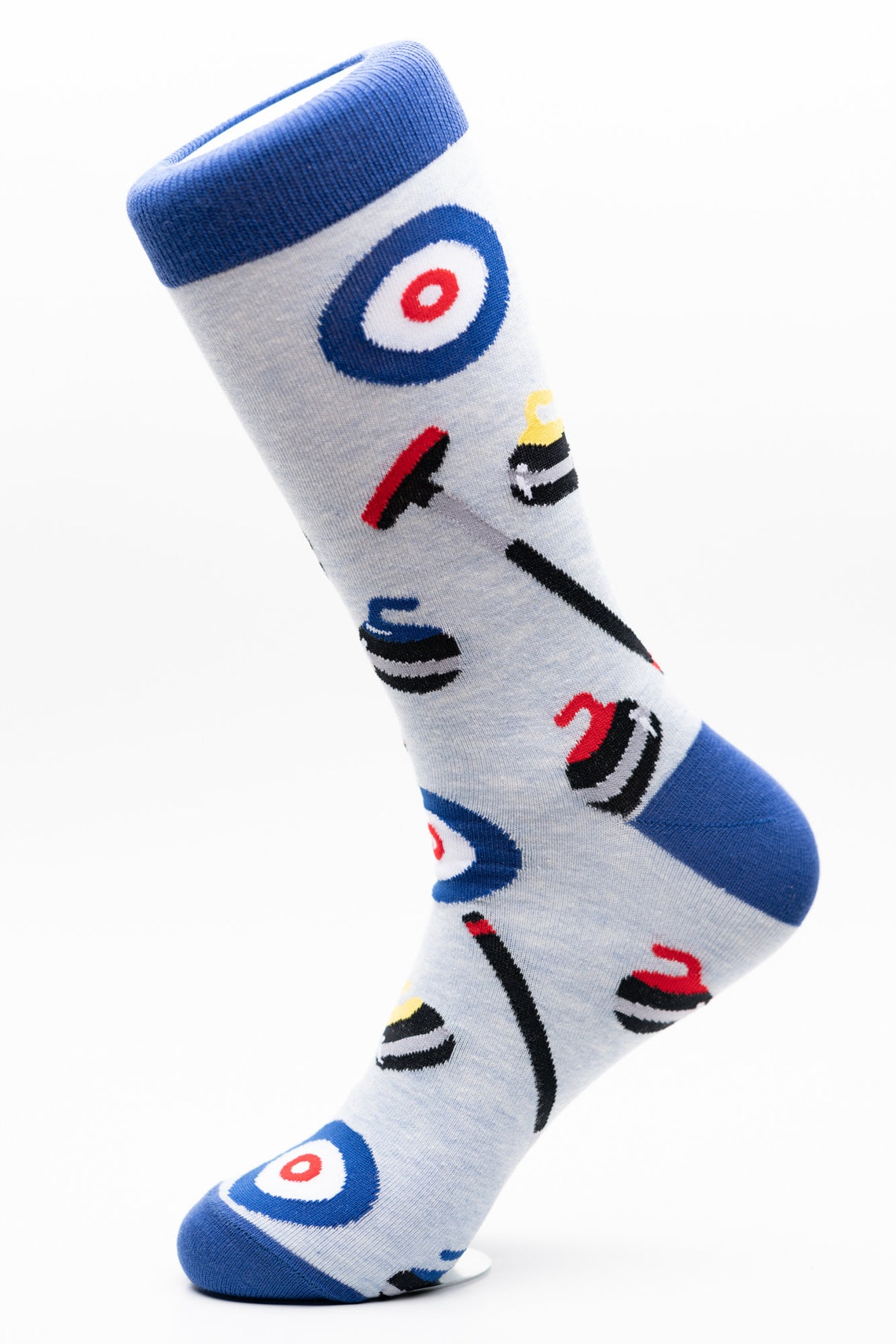 Curling Socks Fun Socks Cool Gifts Awesome Socks Crazy Etsy