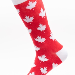 Kanada Maple Leaf Socken | Lustige Socken | Coole Socken | Kultige Socken | Kanada Socken | Canada Day Socken | 1.Juli