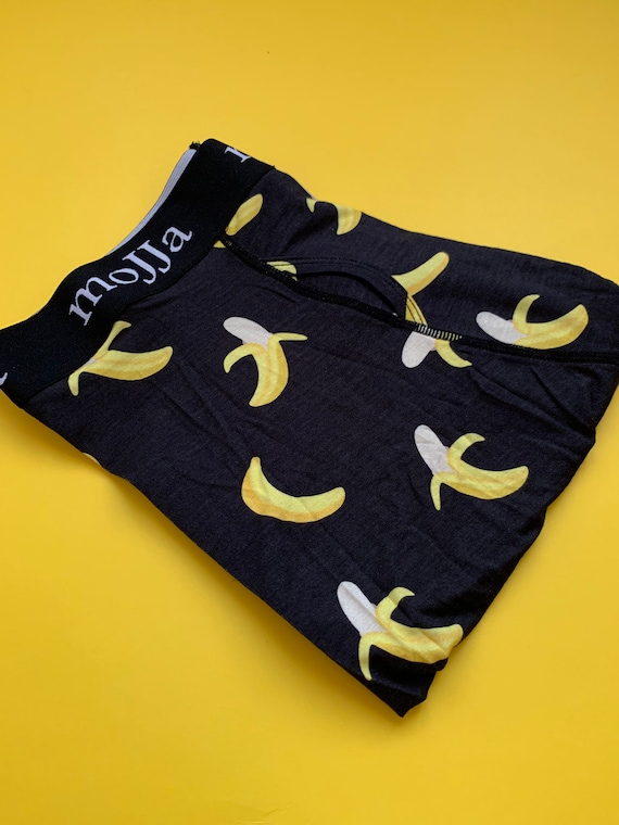 Men's Bananas Boxer Briefs Modal Underwear Fun Gitch Groom Gifts
