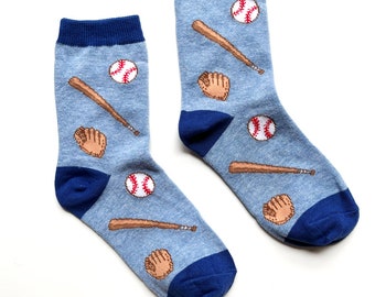 Kids&#39; Socks | Baseball Socks | Big Foot Crew Socks | Fun Socks | Cool Socks | Awesome Socks | Crazy Socks | Funky Socks