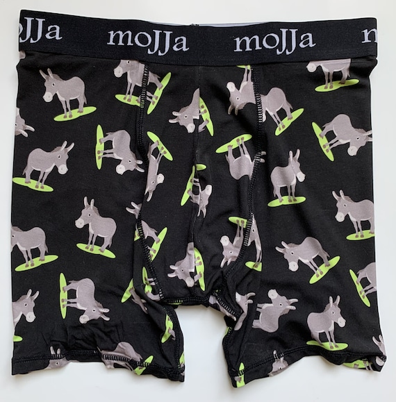Donkey Boxer Briefs Modal Underwear Fun Gitch Groom Gifts