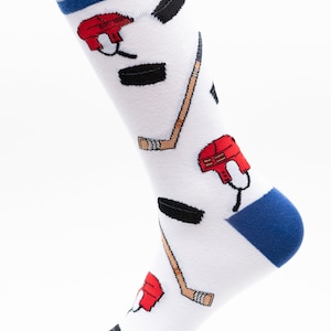 Mens Socks | Hockey Socks | Fun Socks | NHL Socks | Hockey Lover Gifts | Crazy Socks | Groom Socks | Funky Socks