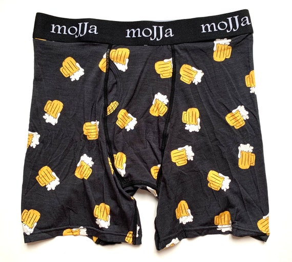 Men's Beer Boxer Briefs Modal Underwear Fun Gitch Groom Gifts Sweat Proof  Comfortable Undies Funky Gifts for Men Him 