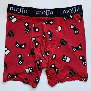 Video Game Boxer Briefs | Modal Underwear | Fun Gitch | Groom | Comfortable Undies | Novelty Gifts for Men Him | Men&#39;s Boxers