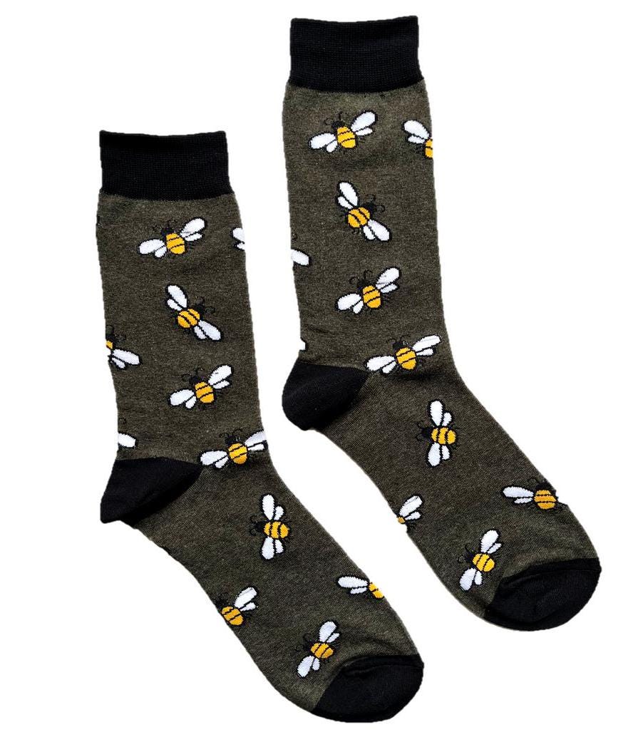 Discover Bumble Bee Socks, Holiday Themed Funky Socks, Honeycomb Novelty Socks for Him