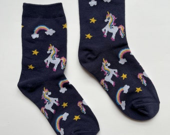 Kids' Socks | Unicorn Crew Socks | Unique Kids Gifts | Fun Socks | Cool Socks | Awesome Socks | Crazy Socks | Funky Socks