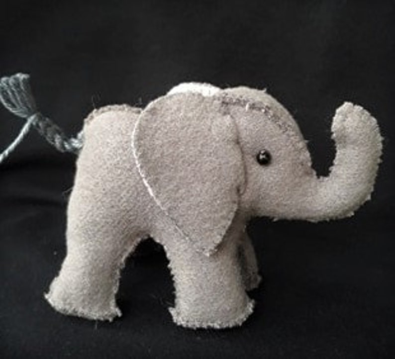 Waldorf Stuffed Elephant Waldorf Toy Hand Sewn Stuffed | Etsy