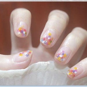 Chrome Silver Ombre Nail Wrap Sticker Polk Dot Negative Space French Nail Hearts Nail Polish Metallica Full Cover Self Adhesive Nail Art DA