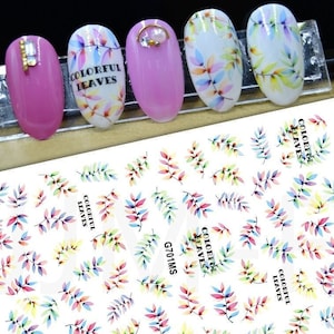 nail stickers lv and gucci logo