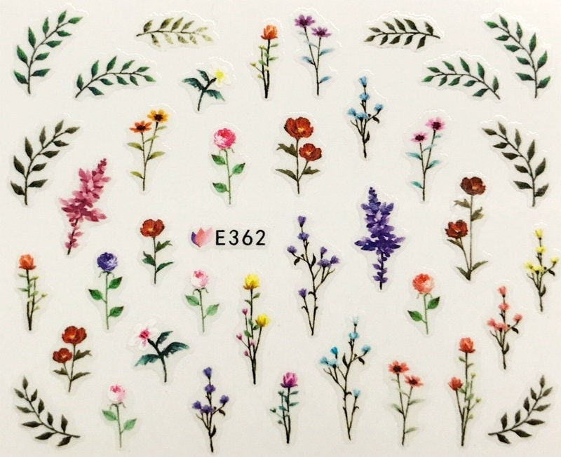 3d Flower Stickers 