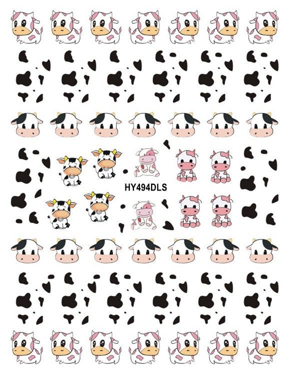 Spotted Cow Print Leopard Print Pattern Cows Chocolate Bears Calf ...