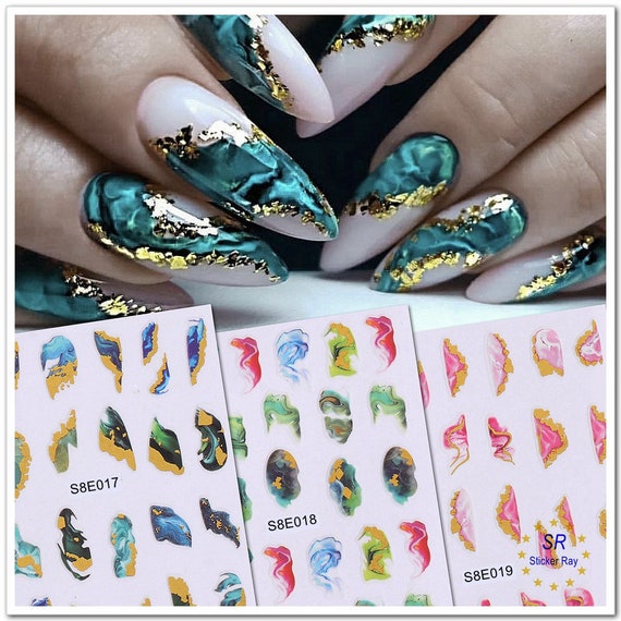 Kripyery Nail Art Sticker Self-Adhesive Non-Fading Easy Paste Non-falling  Ins Style DIY 5D Silver Series Nail Art Sticker Decal Nail Supplies -  Walmart.com