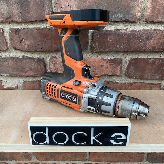 RIDGID 18V Power Tool Storage Dock Mounting Bracket for 18V Lithium ion drill Saw Etc. Etsy