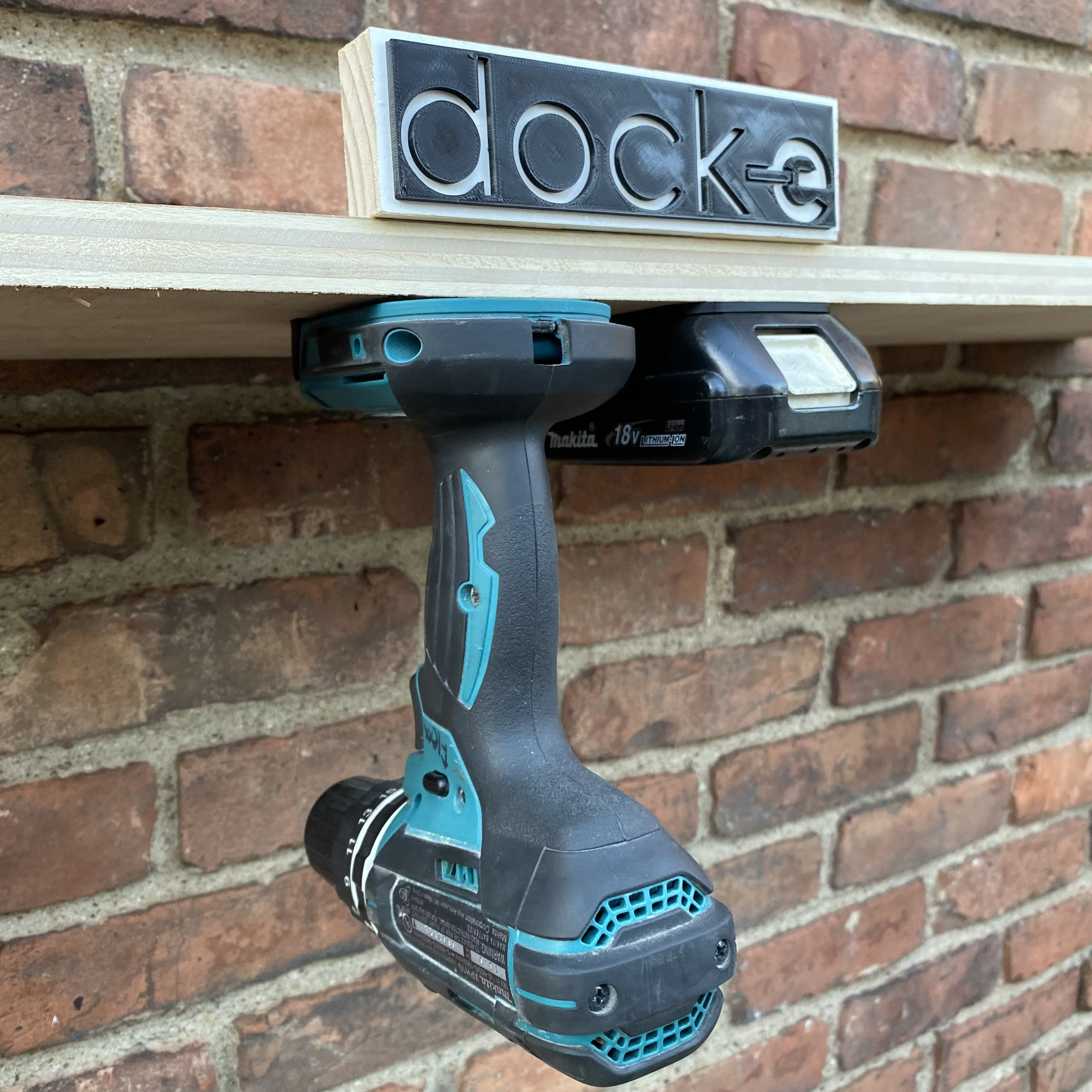 Makita 18V Power Tool Storage Dock Mounting Bracket for 18V Etsy