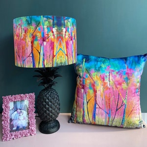 Colourful Forest Handmade Lampshade