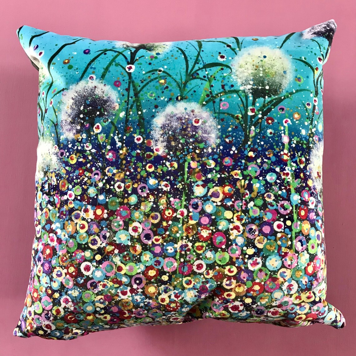 Spotty and Dotty Velvet Cushions Etsy UK