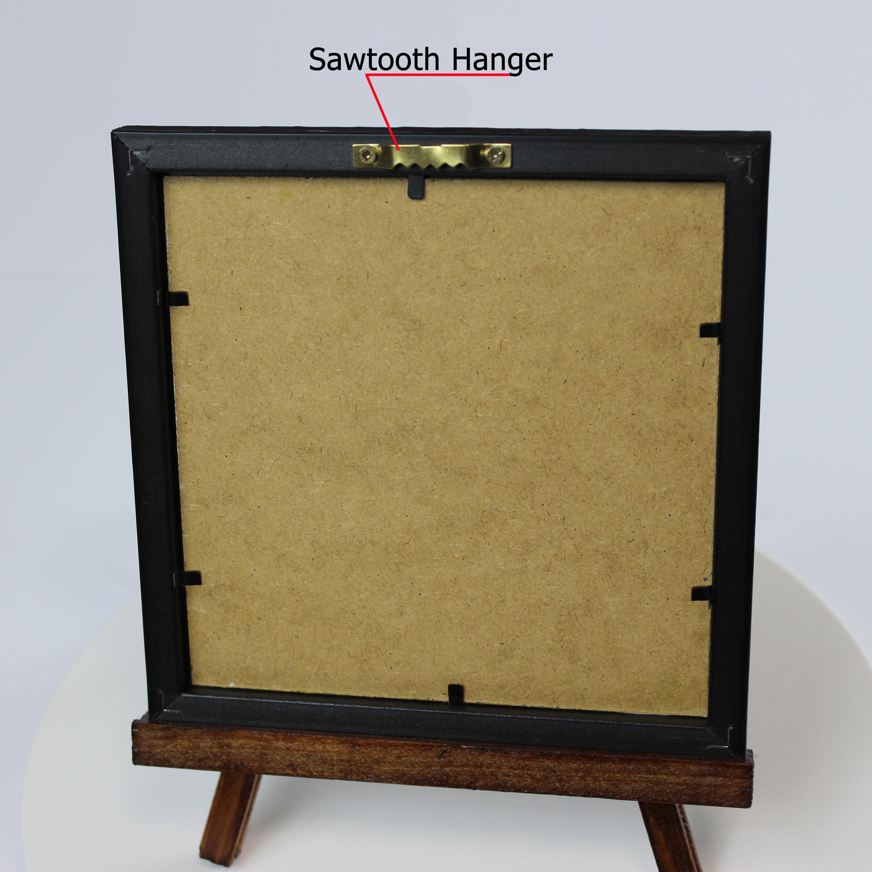 タイニーロビンの絵画：オリジナル油絵、レトロスタイル（6 x 6