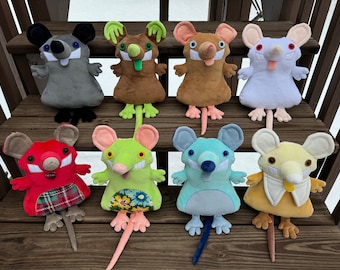 Grungeface flatrat plushies
