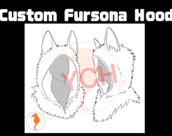 Custom Fursona Hoods