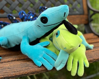 Weighted Lizard Plushies