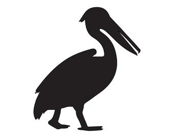 COE 90, COE 96, Precut Pelican, Fusible Glass, Precut Glass Shape, Glass Art Supplies, Oceanside Glass, Bullseye Glass, Mosaic Glass, Bird