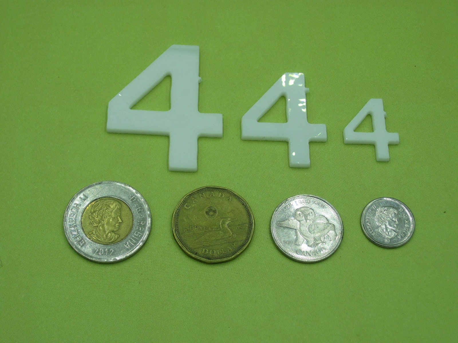 Precut Stained Glass Precut Glass Numbers 4 White Opal Etsy