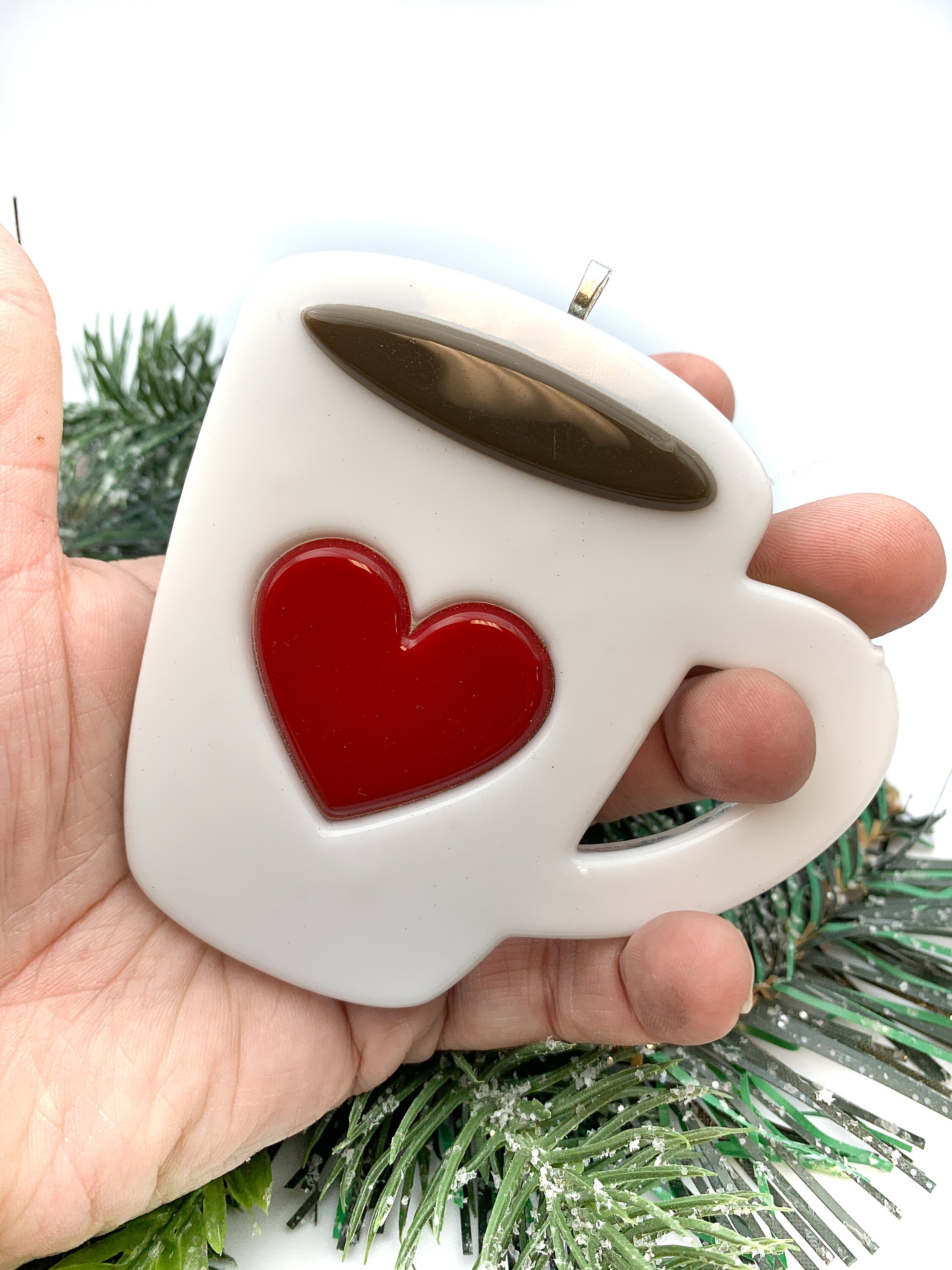 Coffee Ornament Coffee Cup Ornament Coffee Mug Ornament Etsy