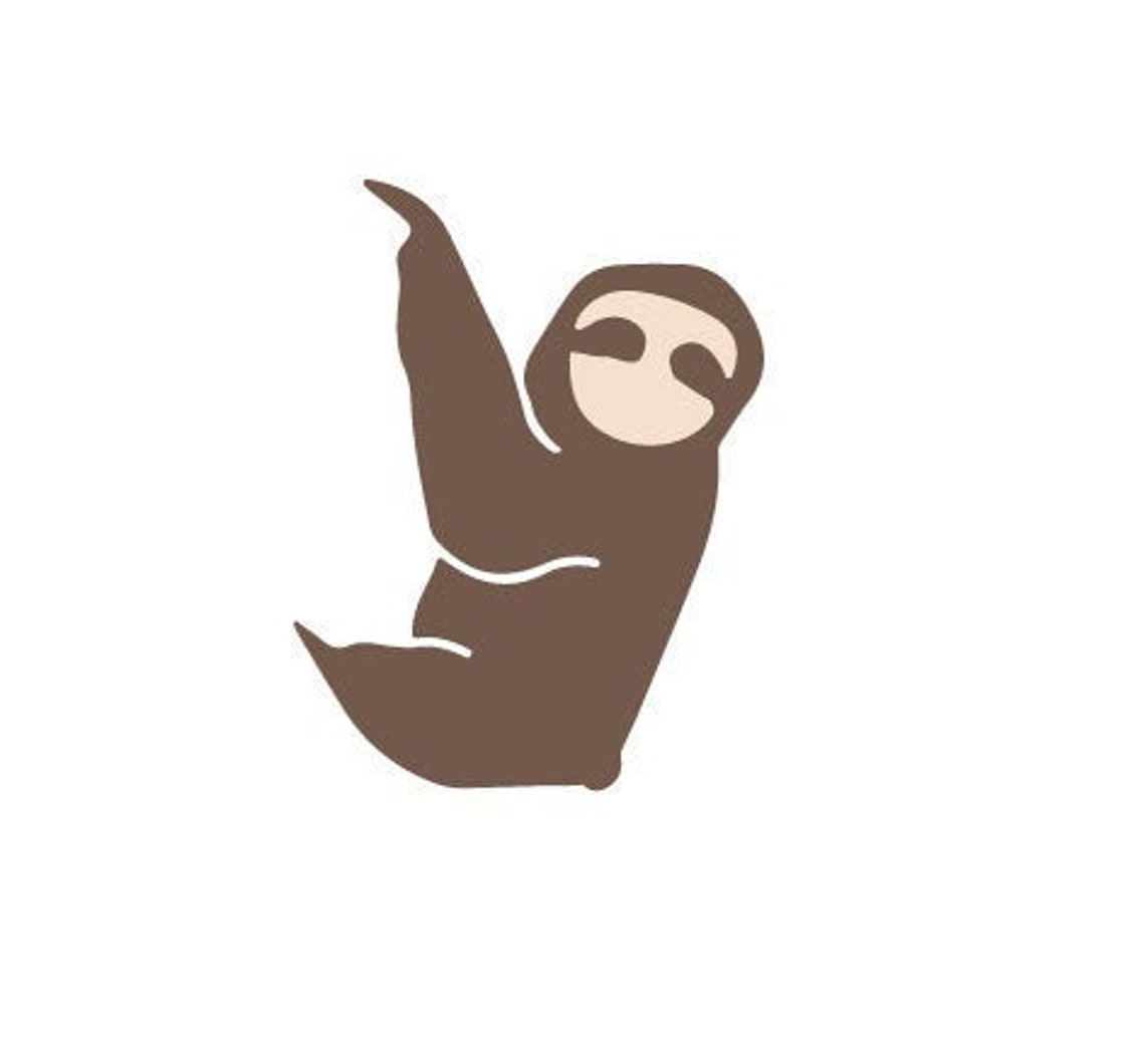 Precut Stained Glass Sloth Sloth Glass Cut Out Fusible Glass | Etsy