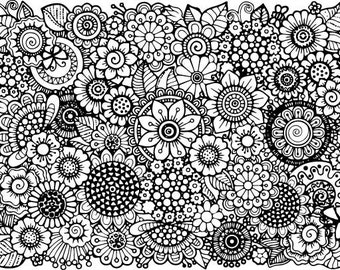 JAJADO Mandala Silk Screen Stencils – Reusable Self-Adhesive Stencils For Wood, Fabric, Walls & DIY Decor