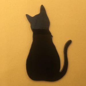 Formas de vidrio precortadas, Gato de vidrio fusible, COE 90 o 96, Azulejos de mosaico cortados, Suministros de fusión, Vidrio opaco negro, Vidrieras precortadas imagen 4
