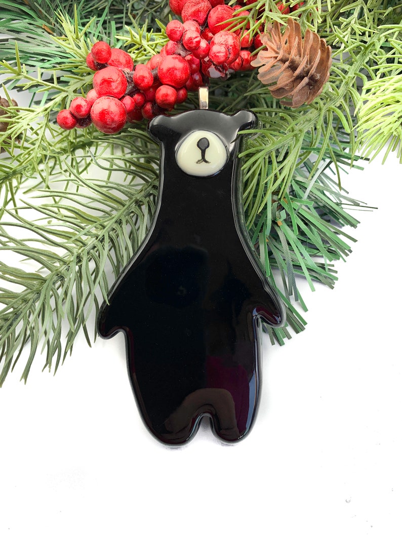 Bear Black Bear Ornament Christmas Ornament Christmas Tree Etsy Canada