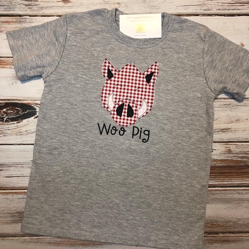 Razorback Onesie/bodysuit or Shirt Go Hogs Football Mascot Etsy