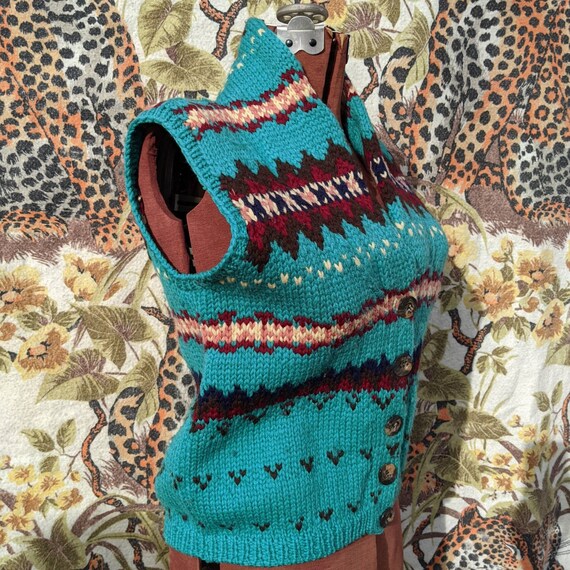 Vintage Neiman Marcus Sweater Vest Hand 