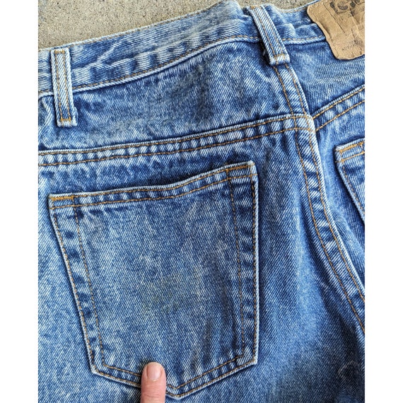 80s Vintage Acid Wash Gap Jeans - image 8