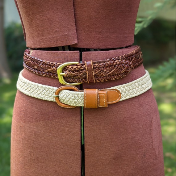 Women's Belt, Wide Belt Vintage Girdle Belt, Fashion V Gold Buckle  Double-sided Leather Belts for Dress 2.8'' Wideth (100CM) at  Women's  Clothing store