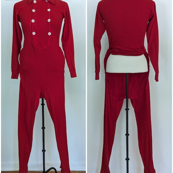 Union Suit Flannel Etsy