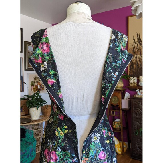 Satin Dress and Jacket Matching Set | 50s 60s Vin… - image 7