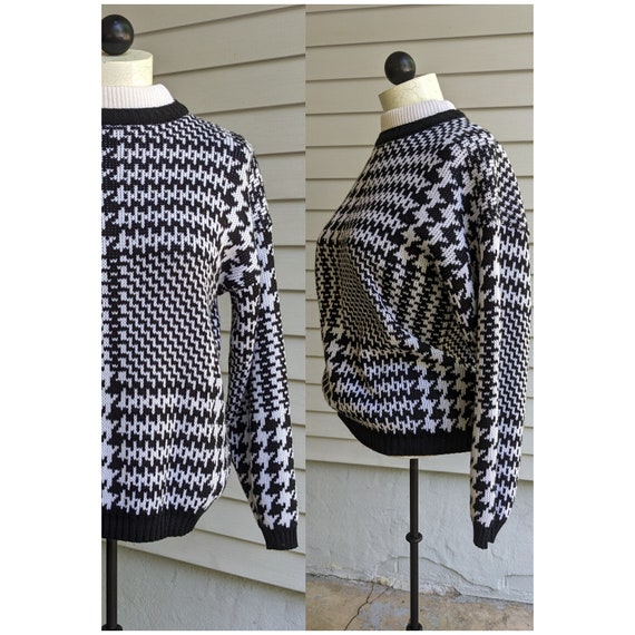 80s 90s Vintage Sweater - Acrylic Pullover by Mem… - image 2