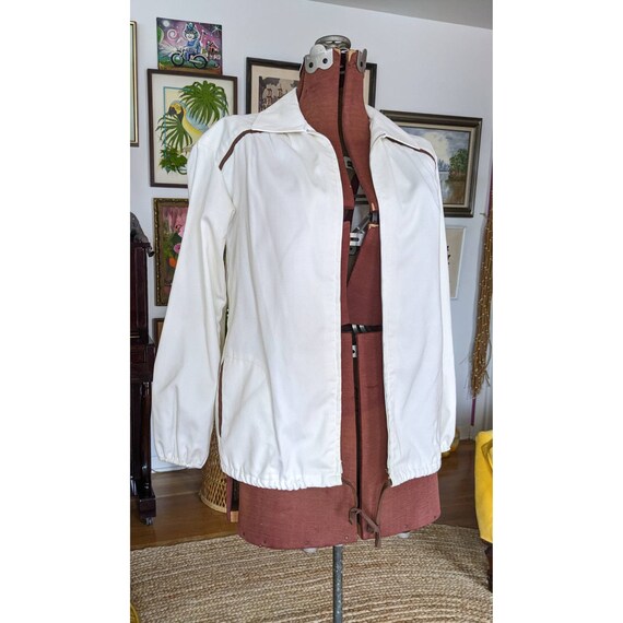 70s 80s Vintage Jacket - Lightweight Sporty Jacke… - image 7