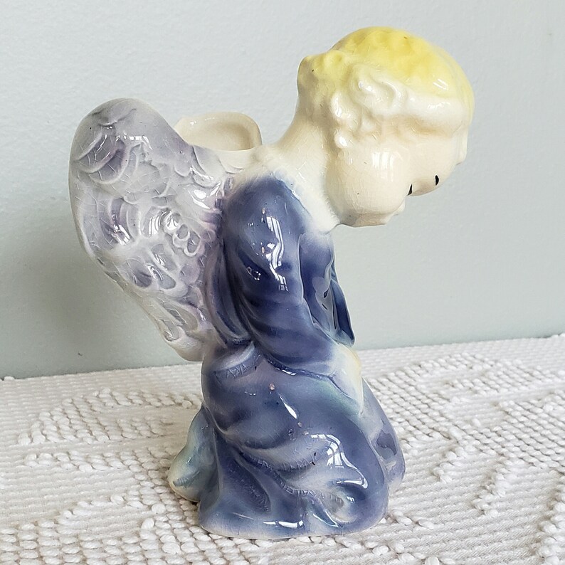 Home Living Indoor Planters Royal Copley Angel Planter 1950s Vintage Planter Wall Pocket