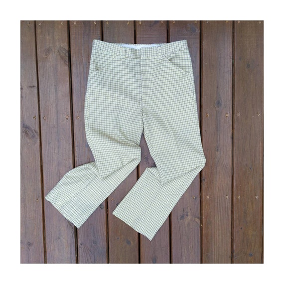 Vintage 70s check pants - Gem